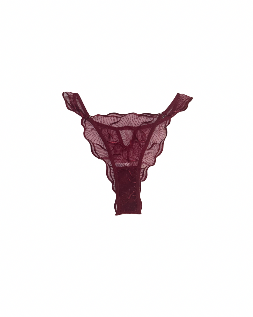 Bordeaux Lace Cheeky